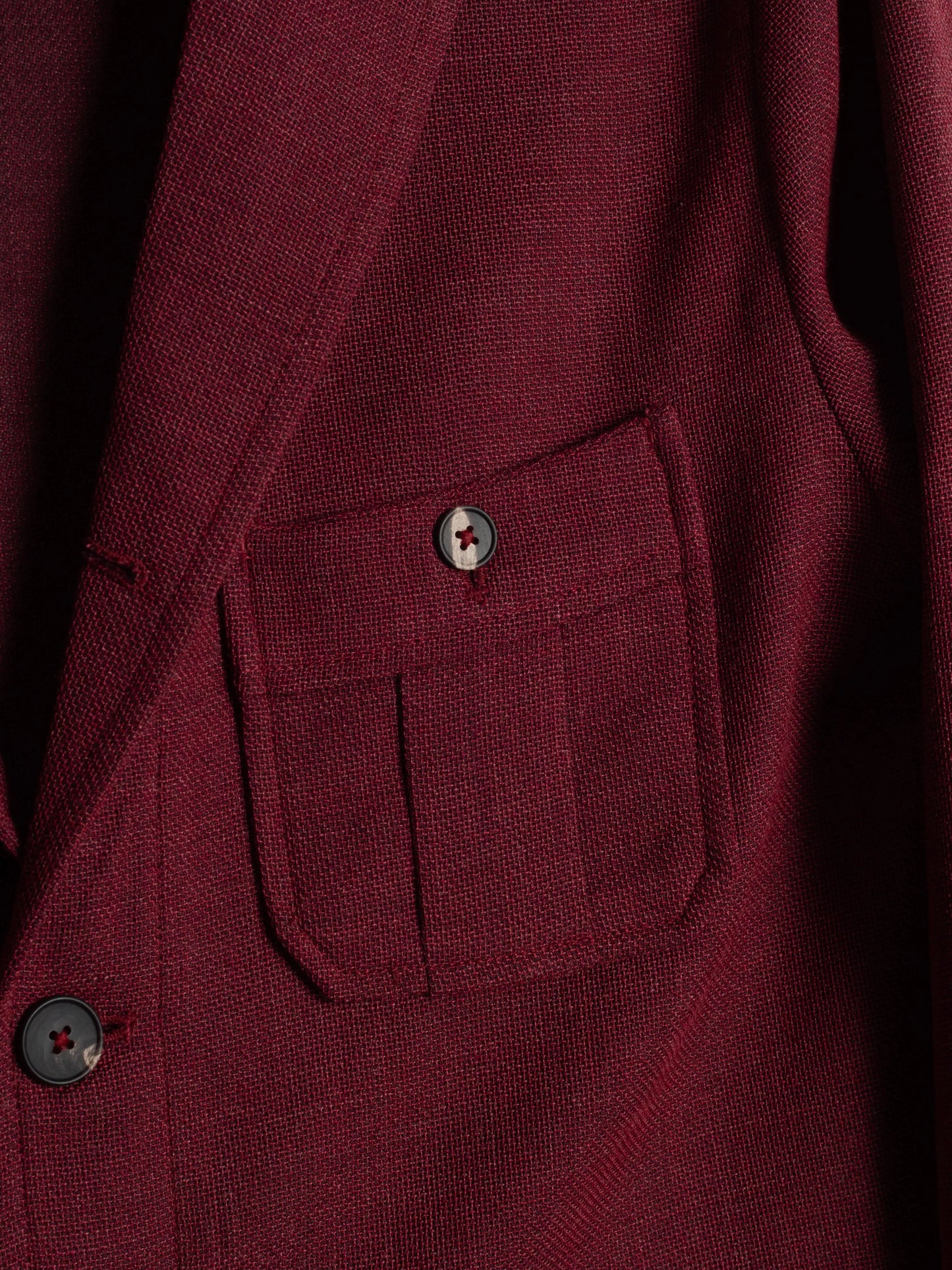 VESTE SAHARIENNE TONIO LAINE FROIDE BORDEAUX FRIMAIRE PARIS