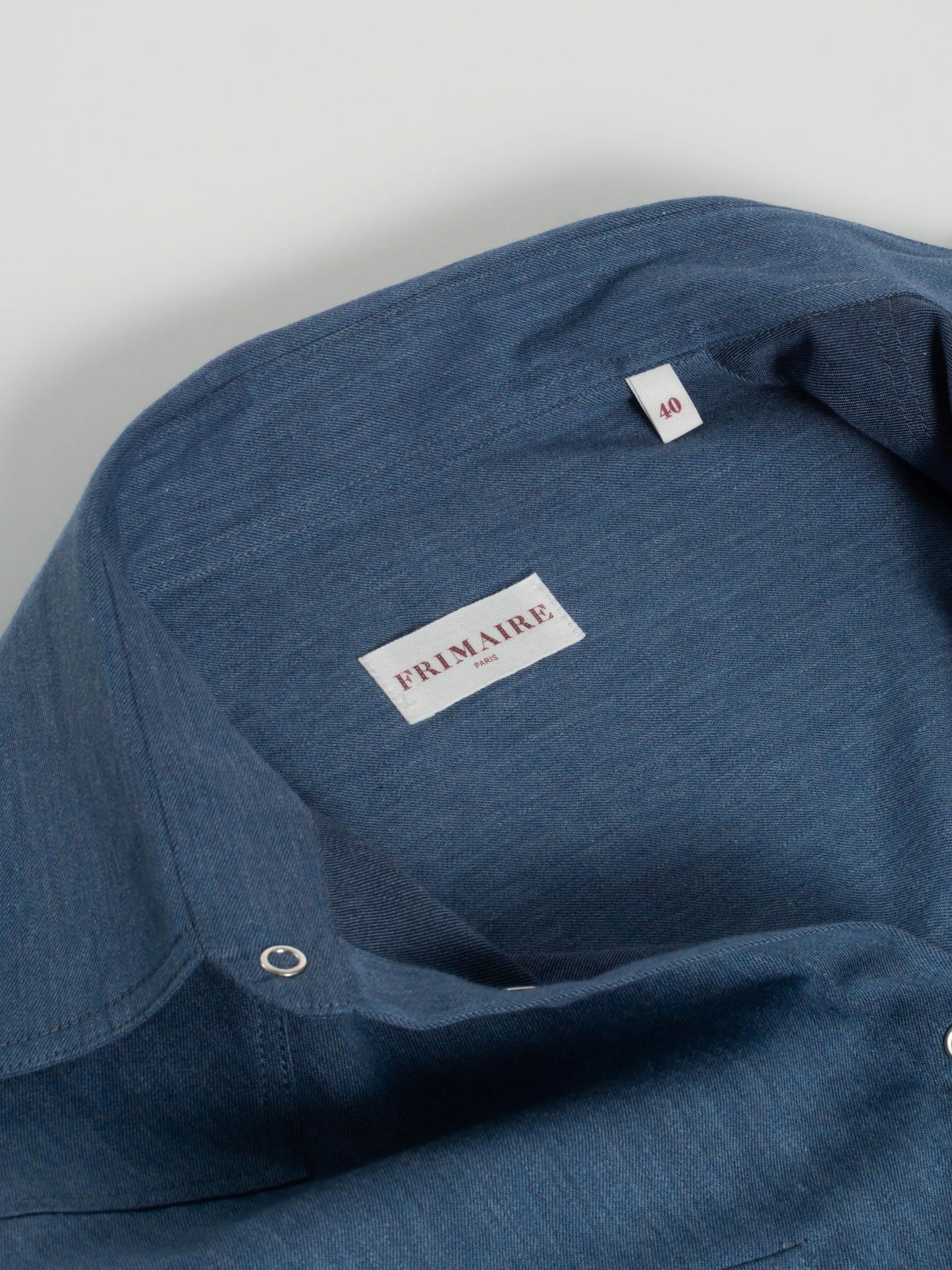 CHEMISE POLNA 100% COTON EFFET DENIM Frimaire Paris