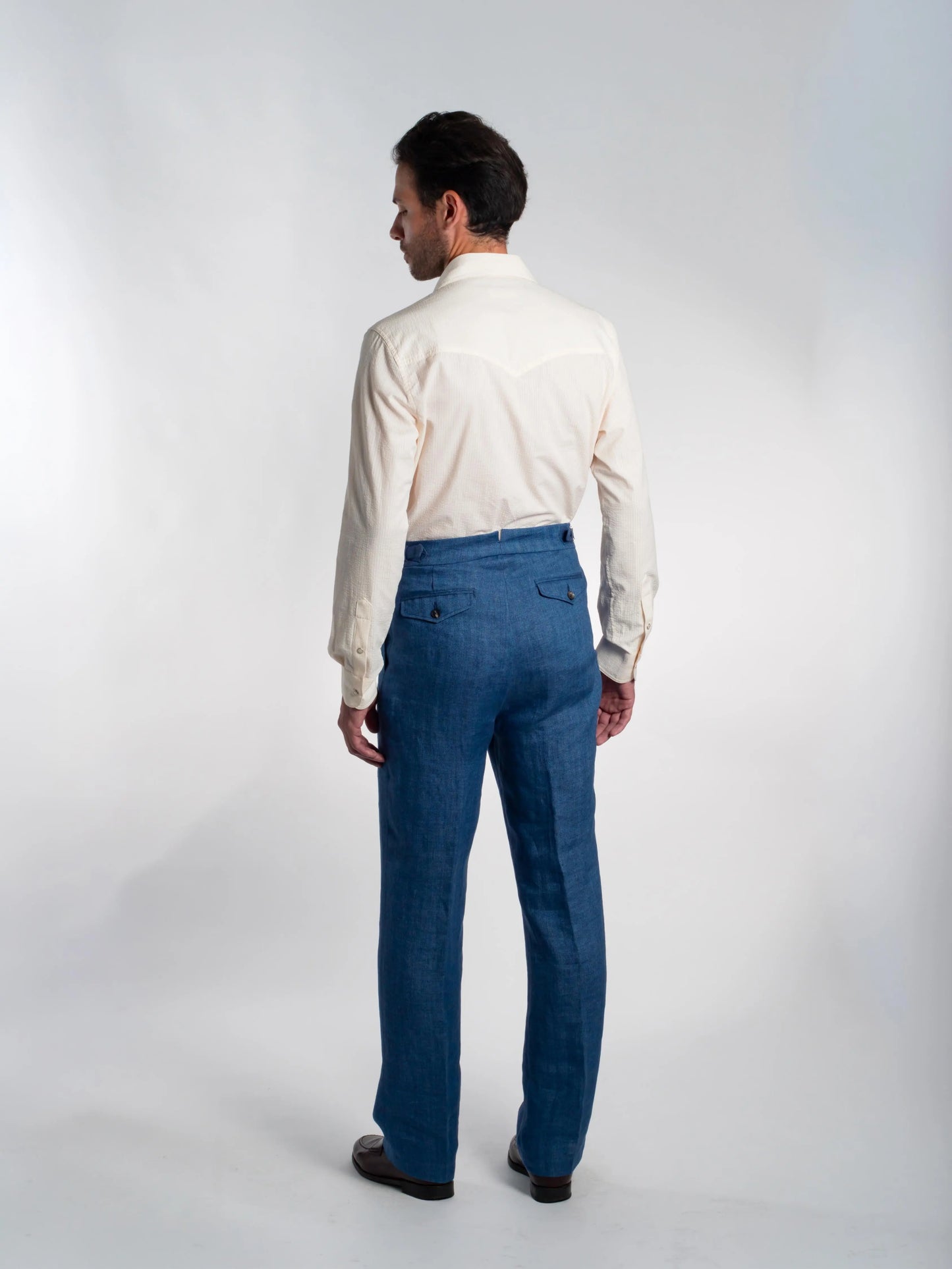 CHEMISE POLNA SEERSUCKER ÉCRU Frimaire Paris