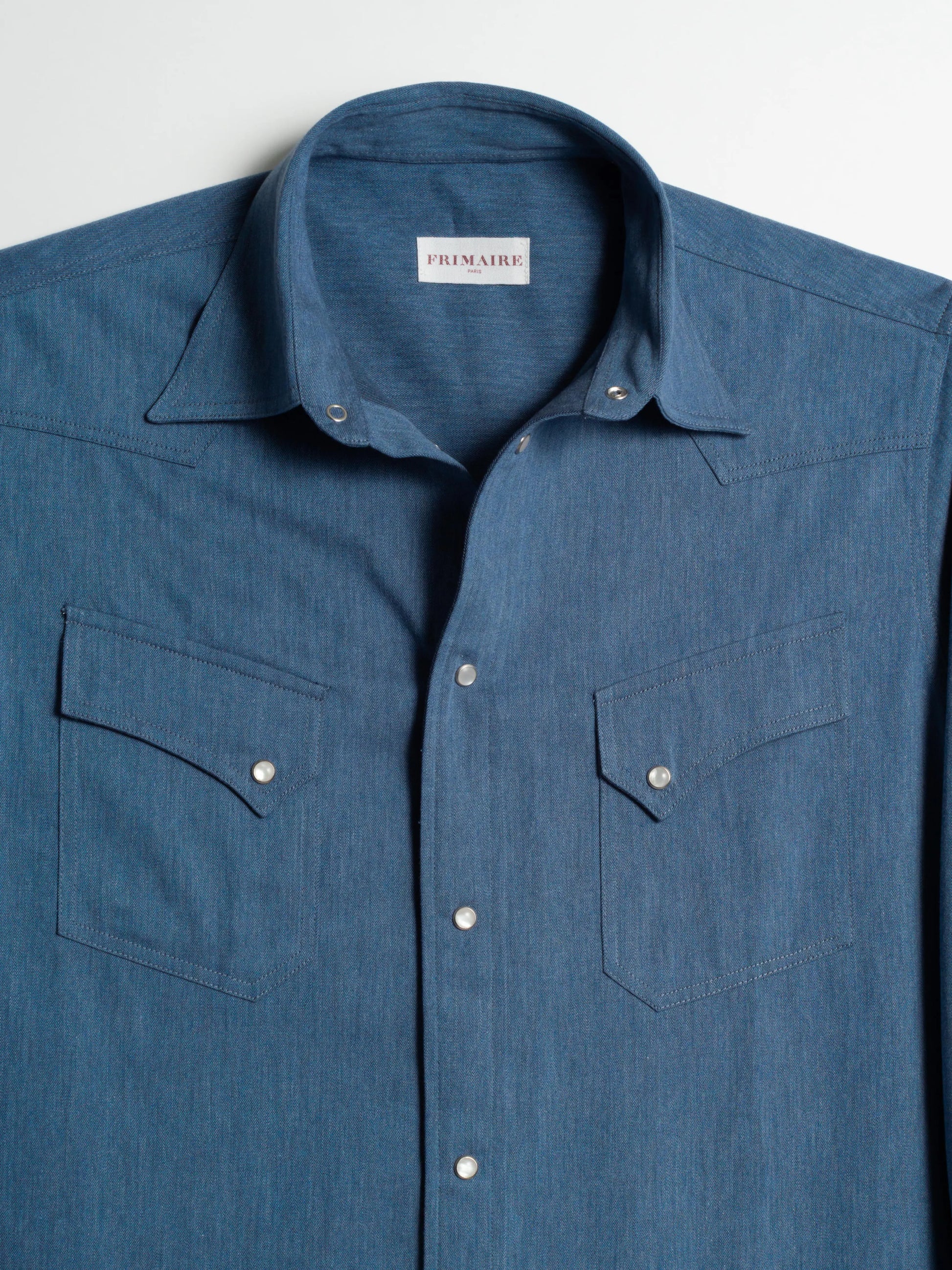 CHEMISE POLNA 100% COTON EFFET DENIM Frimaire Paris