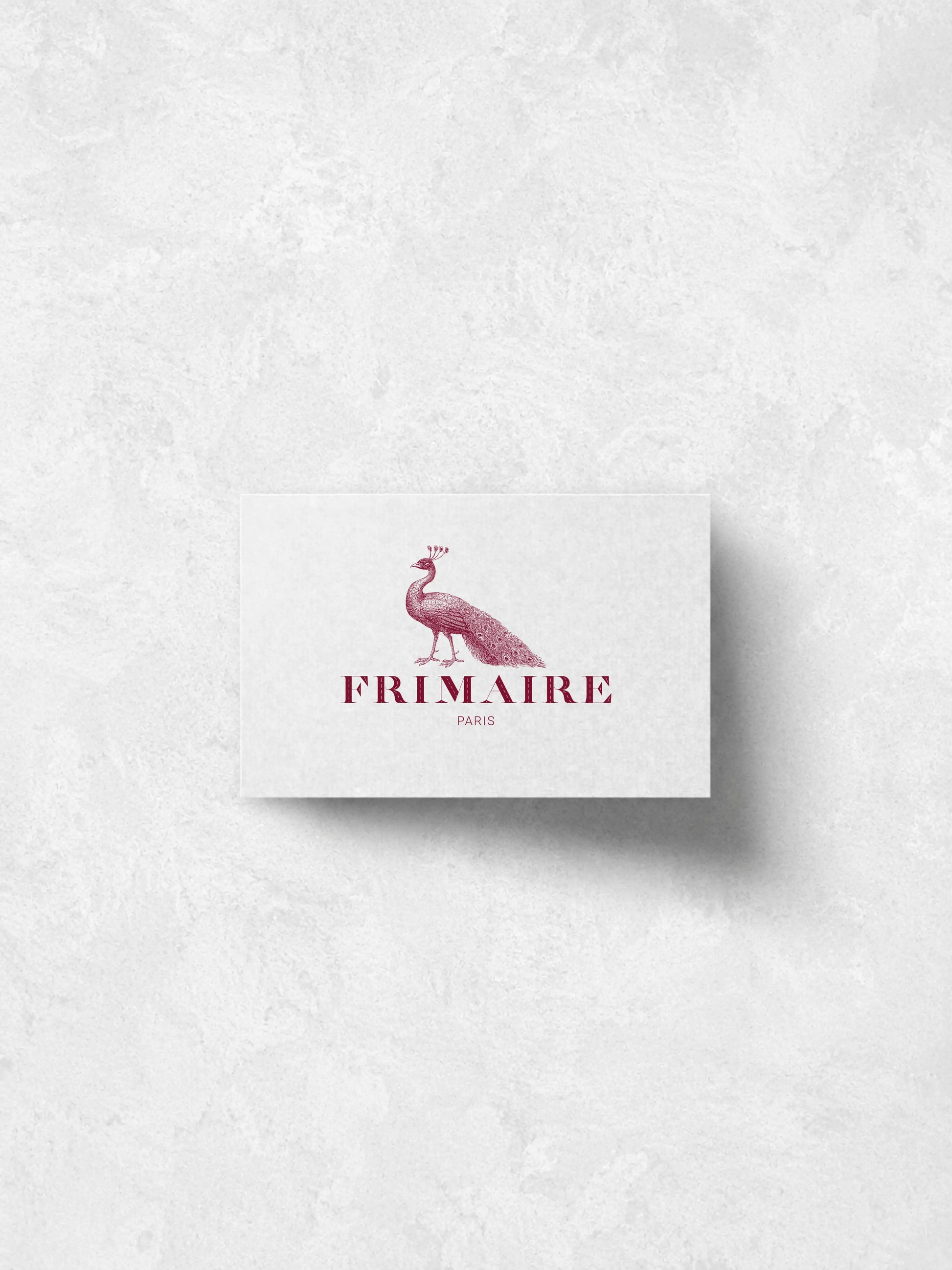 Carte Cadeau FRIMAIRE PARIS