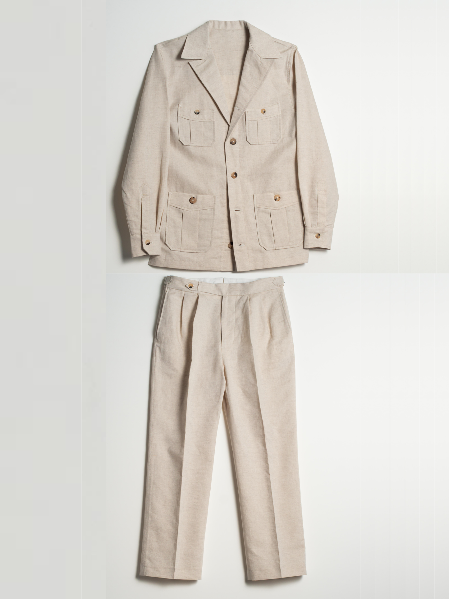 COSTUME COTON/LIN ÉCRU FRIMAIRE PARIS